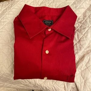 XL Men’s red dress shirt